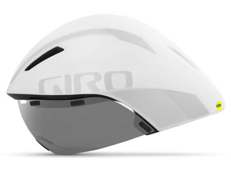 Kask czasowy GIRO AEROHEAD MIPS matte white silver roz. S (51-55 cm) (NEW) - rove.pl