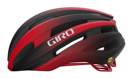 Kask szosowy GIRO SYNTHE II INTEGRATED MIPS matte black bright red roz. S (51-55 cm) - rove.pl
