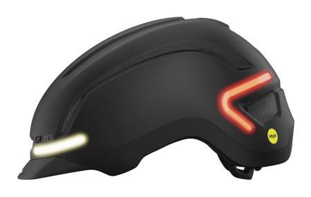 Kask miejski GIRO ETHOS INTEGRATED MIPS LED matte black roz. M (55-59 cm) (NEW) - rove.pl