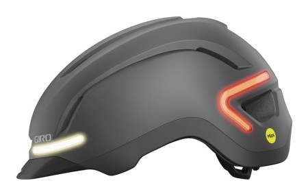 Kask miejski GIRO ETHOS INTEGRATED MIPS LED matte graphite roz. L (59-63 cm) (NEW) - rove.pl