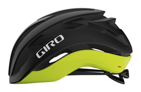 Kask szosowy GIRO CIELO MIPS matte black highlight yellow roz. S (51-55 cm) (NEW) - rove.pl