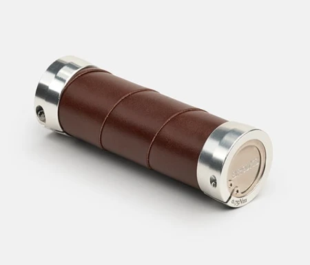Chwyty BROOKS SLENDER LEATHER GRIPS, Brown, Rozmiar 100/100 (NEW) - rove.pl