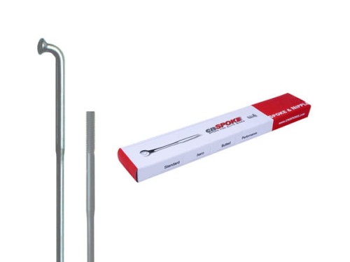 Przejdź do produktu Szprychy CNSPOKE DB454 2.0-1.8-2.0 stal nierdzewna 288mm srebrne + nyple 144szt.