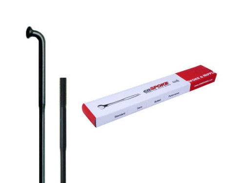 Przejdź do produktu Szprychy CNSPOKE DB454 2.0-1.8-2.0 stal nierdzewna 294mm czarne + nyple 144szt.