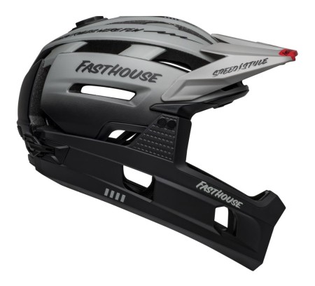 Kask full face BELL SUPER AIR R MIPS SPHERICAL matte gray black fasthouse roz. S (52-56 cm) (NEW) - rove.pl