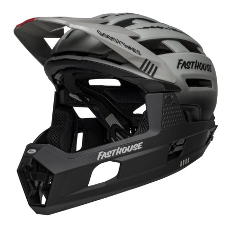 Kask full face BELL SUPER AIR R MIPS SPHERICAL matte gray black fasthouse roz. S (52-56 cm) (NEW) - rove.pl