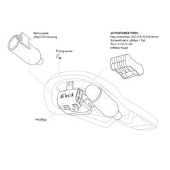 Fizik Siodło Gravita Alpaca X5 + Carriage Kit