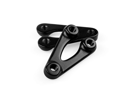 Krzywki mocowania dampera ze śrubami, pod damper 185x50mm (wersja Trail) do ramy Rocbird