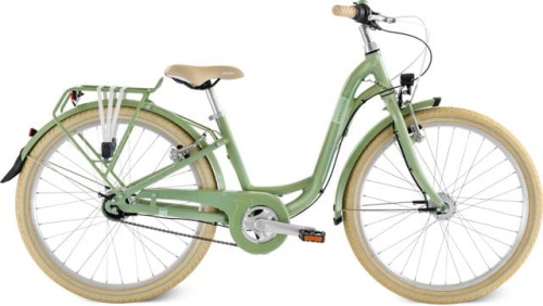 Przejdź do produktu Rower dziecięcy Puky Skyride 24-7 Retro green