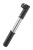 Pompka ręczna BIRZMAN Scope Apogee (Presta/Schrader), 120psi/8.3 bar, Długość 220mm, CNC, Srebrno-Czarna (NEW) - rove.pl