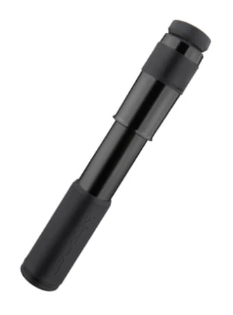 Pompka ręczna BIRZMAN Velocity MTB Black (Presta/Schrader), 90psi/6.2bar, Długość 183mm, CNC, Czarna - rove.pl