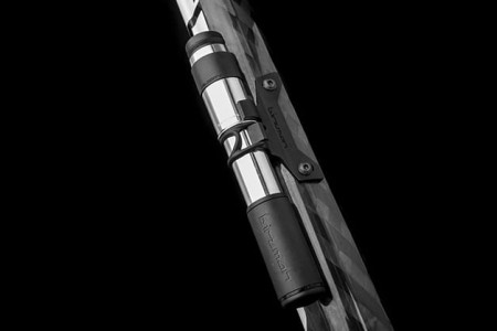 Pompka ręczna BIRZMAN Velocity MTB Black (Presta/Schrader), 90psi/6.2bar, Długość 183mm, CNC, Czarna - rove.pl