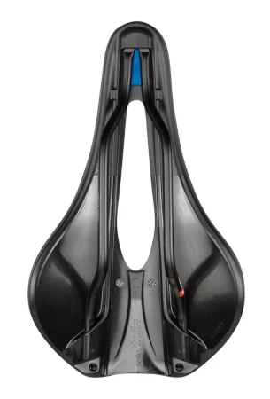 Siodło SELLE ITALIA NOVUS BOOST EVO GRAVEL TM, Superflow L (id match L3), Manganese Rail, Soft-Tek, 242g, Czarne (NEW 2025) - rove.pl