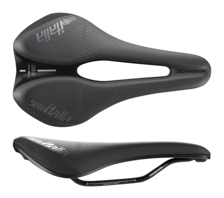 Siodło SELLE ITALIA NOVUS BOOST EVO X-CROSS TM, Superflow L (id match L3), Manganese Rail, Soft-Tek, 251g, Czarne (NEW 2025) - rove.pl