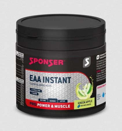 Aminokwasy SPONSER AMINO EAA INSTANT Zielone Jabłko Puszka 300g (NEW 2025) - rove.pl