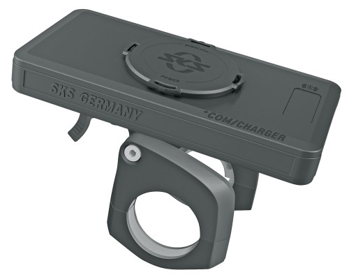 Przejdź do produktu Uchwyt na telefon COMPIT+ POWER do montażu na kierownice wraz z power bankiem