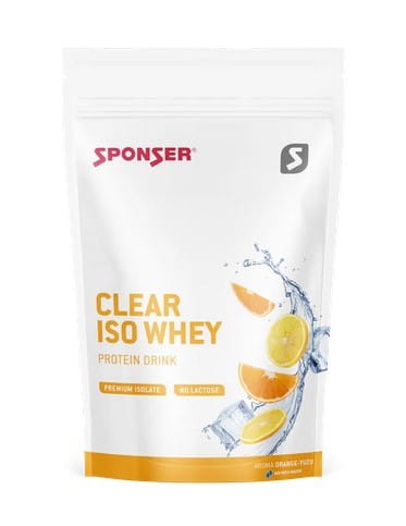Przejdź do produktu Odżywka SPONSER CLEAR ISOLATE WHEY Pomarańcza-Yuzu Worek 450g (NEW 2025)