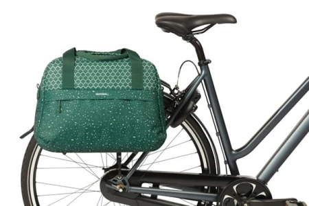Torba BASIL FLAIR CARRY ALL BICYCLE BAG, HOOK-ON, 18L, Wodoodporna, Green (NEW 2025) - rove.pl