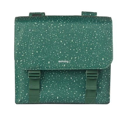 Sakwy BASIL FLAIR DOUBLE BICYCLE BAG, HOOK-ON, 35L, Wodoodporna, Green (NEW 2025) - rove.pl
