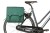 Sakwy BASIL FLAIR DOUBLE BICYCLE BAG, MIK z adapterem do mocowania, 35L, Wodoodporna, Green (NEW 2025) - rove.pl