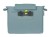 Torba BASIL MANHATTAN COMMUTER OFFICE BICYCLE LAPTOP BAG, HOOK-ON, 12L, Wodoodporna, Graphite Blue (NEW 2025) - rove.pl