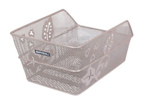 Przejdź do produktu Kosz na bagażnik  BASIL CENTO FLOWER REAR BASKET, Stalowy, Nude Metallic (NEW 2025)
