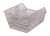 Kosz na bagażnik  BASIL CENTO FLOWER REAR BASKET, Stalowy, Nude Metallic (NEW 2025) - rove.pl
