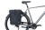 Sakwy BASIL MOVE DOUBLE BICYCLE BAG, UNIVERSAL BRIDGE, 30L, Wodoodporna, Black (NEW 2025) - rove.pl