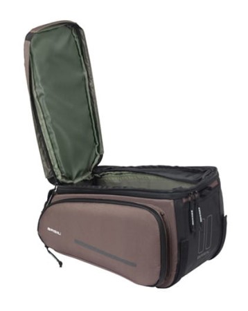Torba na bagażnik BASIL MOV TRUNK BAG, Do stosowania z MIK, 10-26L, Wodoodporna, Brown (NEW 2025) - rove.pl