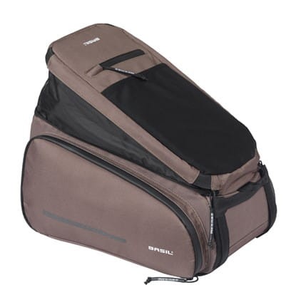 Torba na bagażnik BASIL MOV TRUNK BAG, Do stosowania z MIK, 10-26L, Wodoodporna, Brown (NEW 2025) - rove.pl