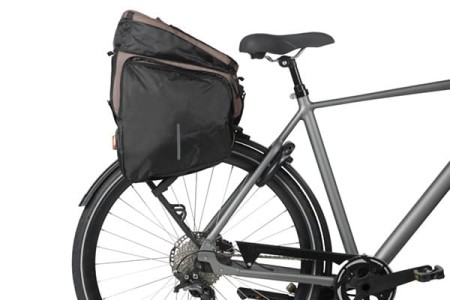 Torba na bagażnik BASIL MOV TRUNK BAG, Do stosowania z MIK, 10-26L, Wodoodporna, Brown (NEW 2025) - rove.pl