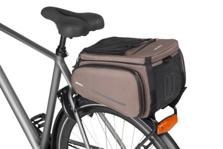 Torba na bagażnik BASIL MOV TRUNK BAG, Do stosowania z MIK, 10-26L, Wodoodporna, Brown (NEW 2025) - rove.pl