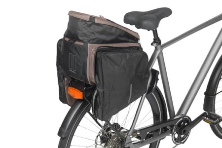 Torba na bagażnik BASIL MOV TRUNK BAG, Do stosowania z MIK, 10-26L, Wodoodporna, Brown (NEW 2025) - rove.pl