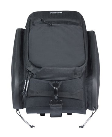 Torba na bagażnik BASIL MOV TRUNK BAG, MIK z adapterem do mocowania, 10-26L, Wodoodporna, Black (NEW 2025) - rove.pl