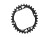 Zębatka Absoluteblack Oval 104mm narrow wide, czarny 32