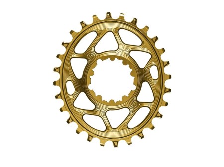 Zębatka Absoluteblack Oval Sram Direct Mount GXP 6mm offset, złoty 26