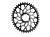 Zębatka Absoluteblack Oval Sram CX1 Direct Mount czarny 48