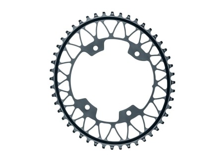 Zębatka Absoluteblack Oval Gravel 1X  9100/8000/9000/6800 szary 46