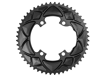 Zębatka Absoluteblack Round Premium Line R9100, R8000 110mm/4 zewnętrzna, czarny 53