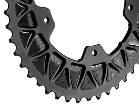 Zębatka Absoluteblack Oval Premium Sub Compact 110/5 czarny 48