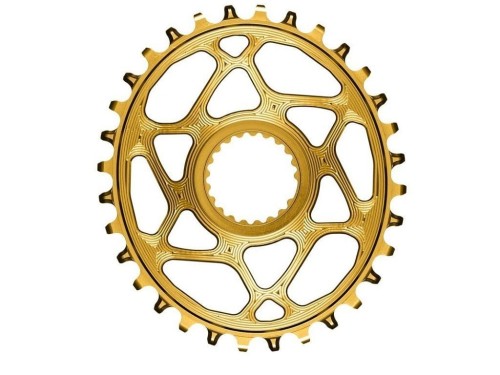 Przejdź do produktu Zębatka Absoluteblack Oval Shimano Direct Mount, złoty, 30 HG+