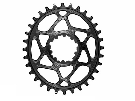 Zębatka Absoluteblack Oval Sram Direct Mount Boost 3mm offset, Shimano HG+ 12s, czarny 34 - rove.pl