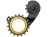 Wózek przerzutki Absoluteblack HollowCage Carbon Ceramic R9100/8000, złoty