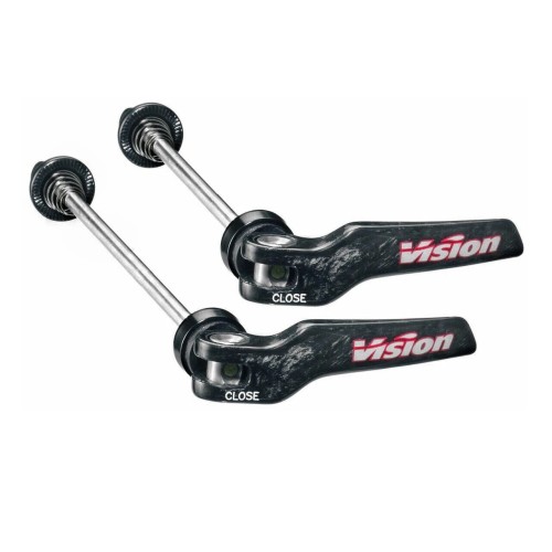 Przejdź do produktu Zaciski kół Vision Road Mercury, UD Carbon-Titan  (QR-89)