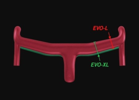 Kierownica Vision Metron 5D ACR EVO 130x380mm (390mm) L B4 - rove.pl