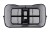Kosz na bagażnik BASIL BASE XL REAR BASKET, MIK z adapterem do mocowania, Stalowy, Black (Eco Bottom) - rove.pl