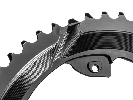 Zębatka Absoluteblack Oval Premium Sub Compact 110/4 czarny 46 - rove.pl