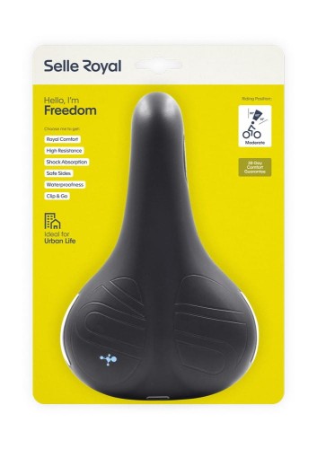 Przejdź do produktu Siodło SELLEROYAL FREEDOM STRENGHTEX MODERATE 60st. żelowe + elastomery unisex (NEW)