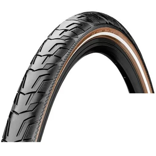 Przejdź do produktu Opona Continental Ride City 28x1.6 czarno/ brązowa reflex 
