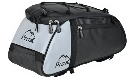 Sakwa Prox Dakota 078A na bagażnik czarno/srebna.webp